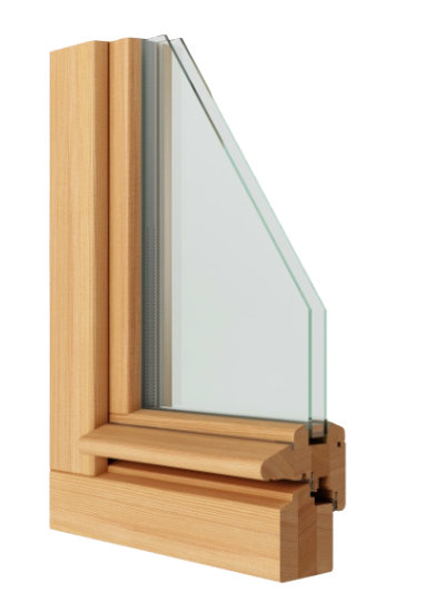Denkmalschutzfenster mit Wetterschenkel aus Holz